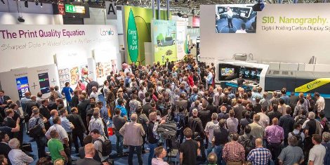 An estimated 200,000 visitors thronged to the Landa stand to catch a glimpse of the live demonstrations of the company's Nanographic Printing presses.