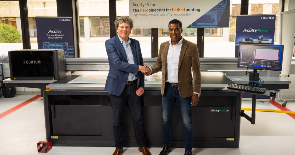 Fujifilm forms strategic partnership with Nautasign to boost Acuity Prime and Acuity Ultra R2 sales in Benelux.