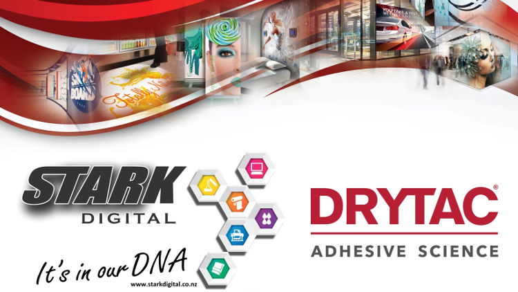 Stark Digital has been appointed as a new Drytac dealer in New Zealand, offering a wide range of self-adhesive materials for large format print and signage.