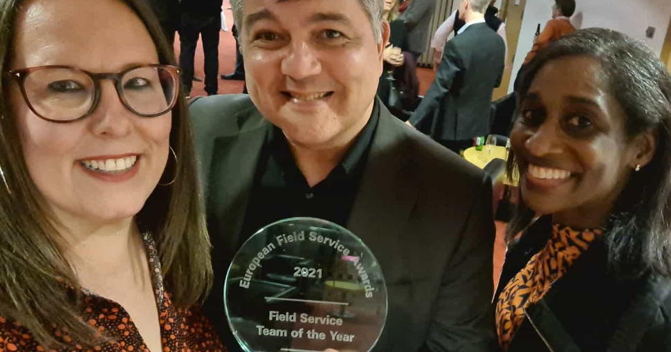 Fujifilm's UK Graphics Service team wins big at the European Field Service Awards.