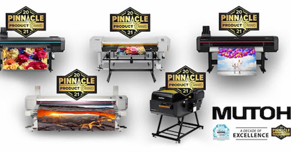 MUTOH America recognized for Excellence for 10th year in a row by PRINTING United Alliance.