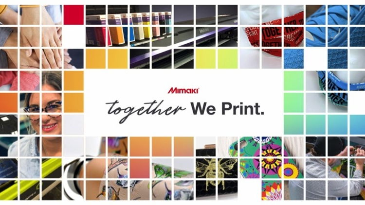 Mimaki’s Together We Print supports print community.
