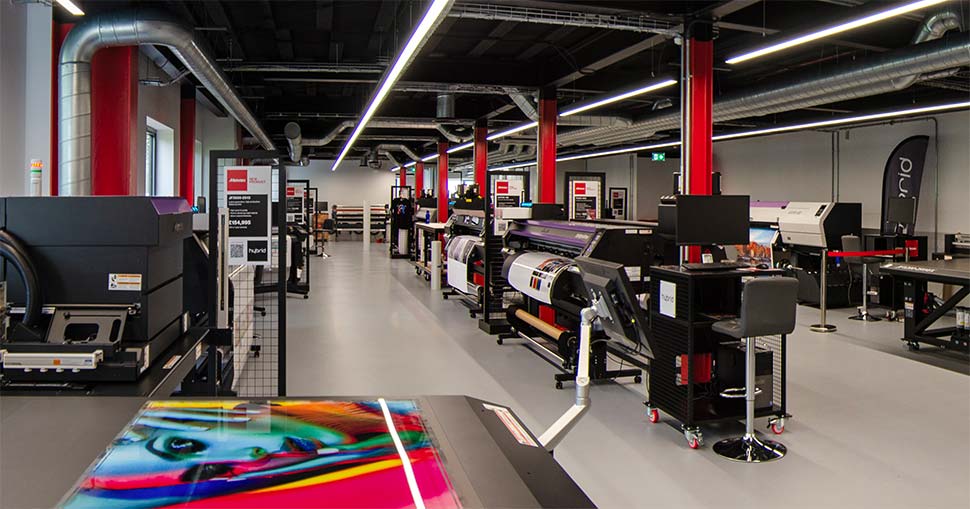 Hybrid Services is looking forward to welcoming businesses to its Summer Mimaki Technology Showcase as it celebrates the opening of its new showroom.