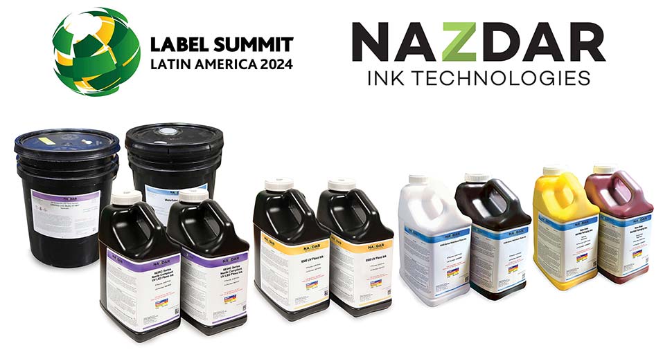 Nazdar to show ink innovations at Latin America Label Summit.