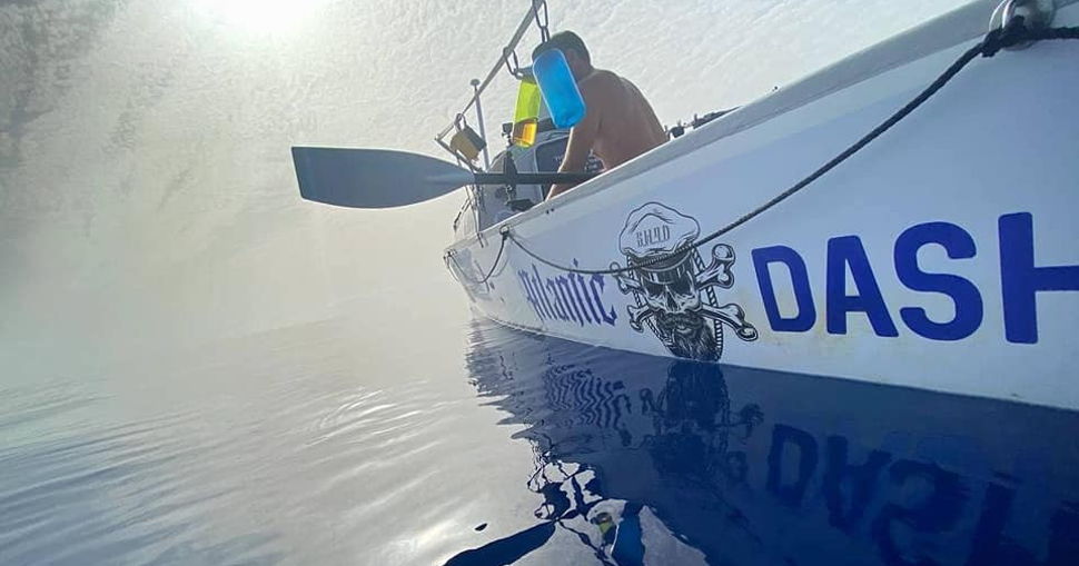 Globe Print supplied Drytac Polar Grip Matte film for an intense endurance challenge which saw a team of four men row 3,200 miles non-stop across the Atlantic Ocean.