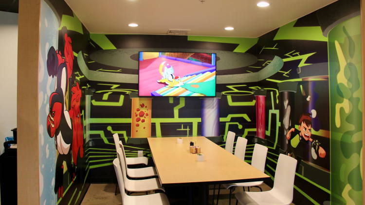Cartoon Network Hotel comes to life with The Powerpuff Girls, Finn and Jake - and Drytac.