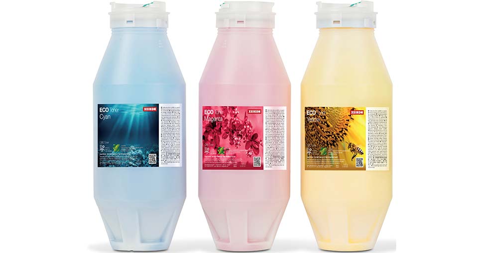 New toners with up to 60% recycled materials will be introduced at Labelexpo Europe.