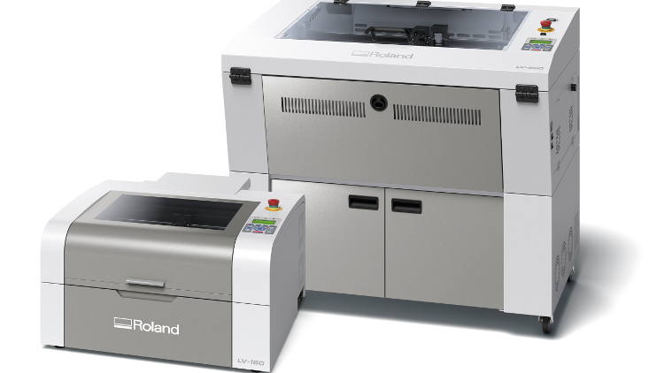 Roland DG Announces New LV Series Laser Engravers  for Profitable New Business Opportunities.