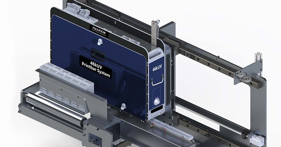 Fujifilm launches 46kUV Inkjet Printbar System for labels and packaging.