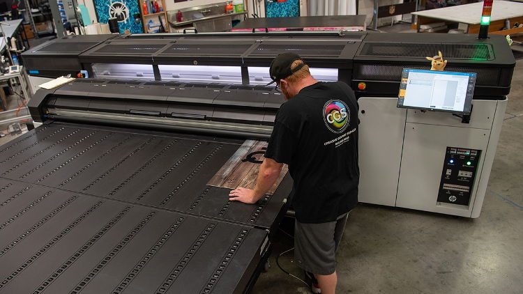 Creative Graphic Services expands capabilities with new HP Latex R-series rigid printing.
