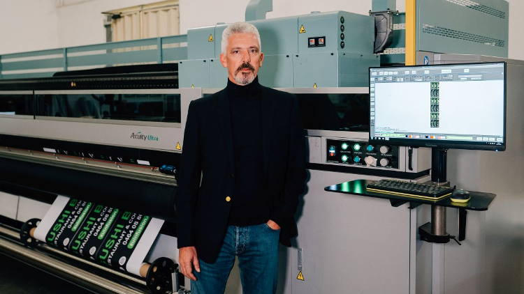 The superwide format machine was installed at SISMAITALIA in August 2019, with enhanced productivity, quality and the ability to print on a wider range of substrates the key reasons for the investment.