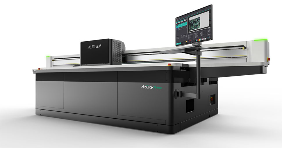 Fujifilm Acuity Prime flatbed printer from RA Smart ‘performs at a level way beyond any other printer within its price point.