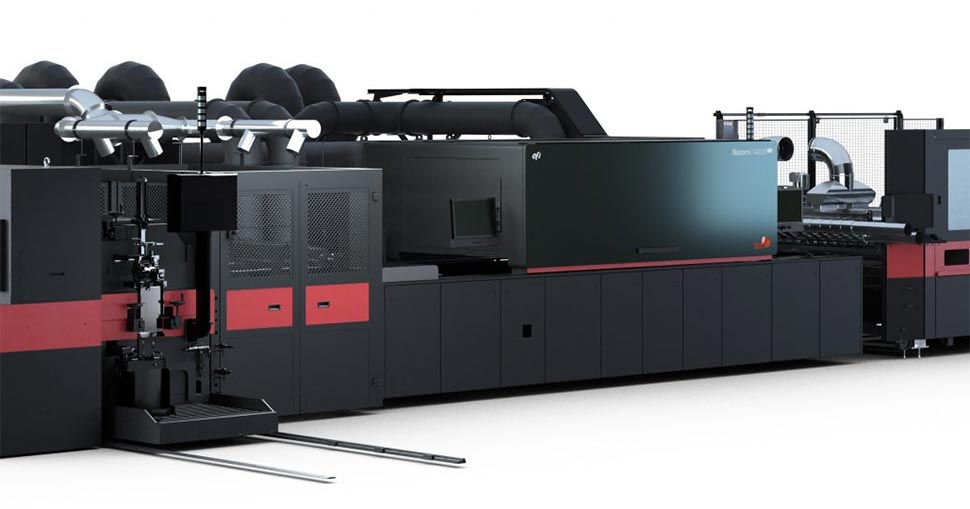 EFI advances display graphics once again with super high speed, single-pass Nozomi 14000 digital printer.