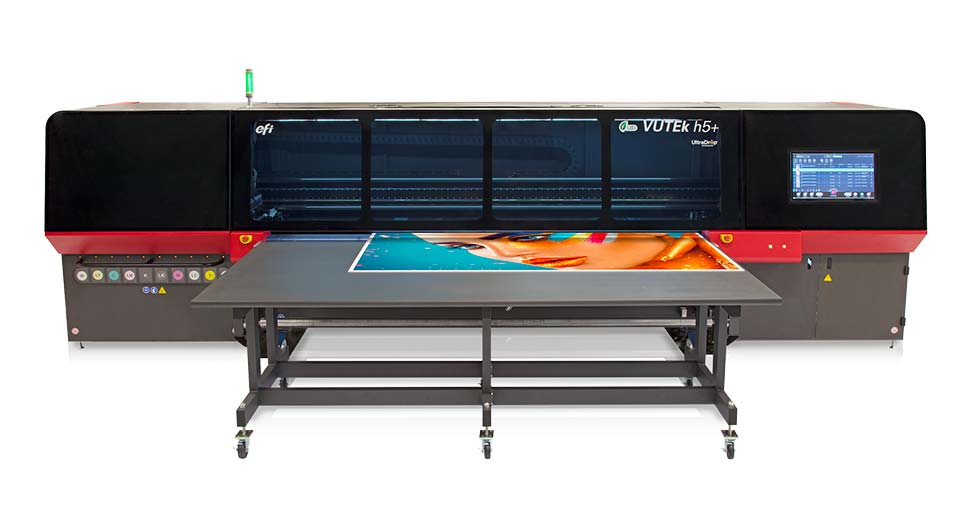 EFI announces new VUTEk h+ Series hybrid printers with future-proofing enhancements for sign and display producers.