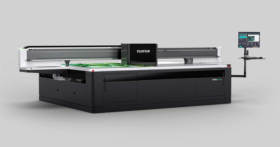 Fujifilm announces commercial availability of the Acuity Prime L flatbed printer.