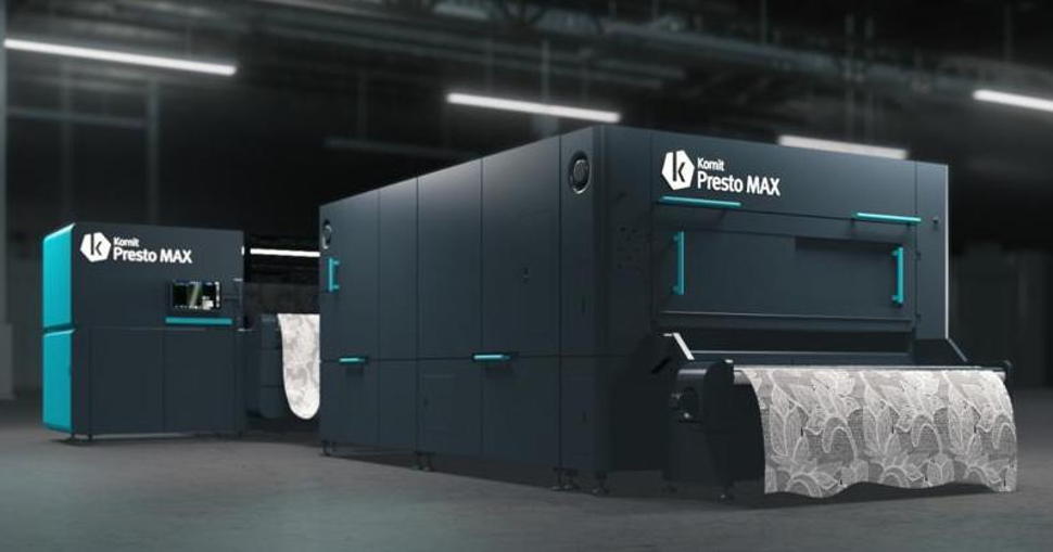 Kornit Digital introduces Presto MAX, reinventing design and applications capabilities for custom textiles on demand.