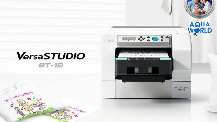 Roland DG Announces Availability of VersaSTUDIO BT-12 Direct-To-Garment Printer for  On-Demand Personalisation.