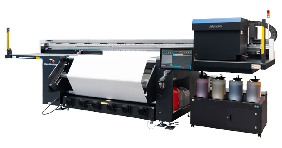 Mimaki launches most productive Tiger600-1800TS dye sublimation printer to boost adoption of digital textile printing.