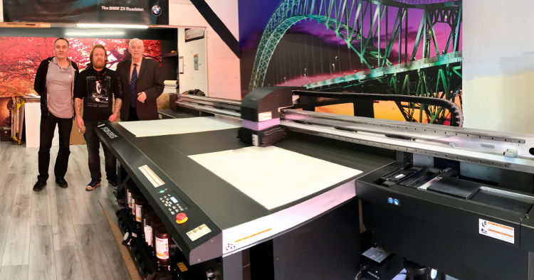 Productivity uplift, money savings and new future markets, all part of this impressive new UV flatbed printer package.