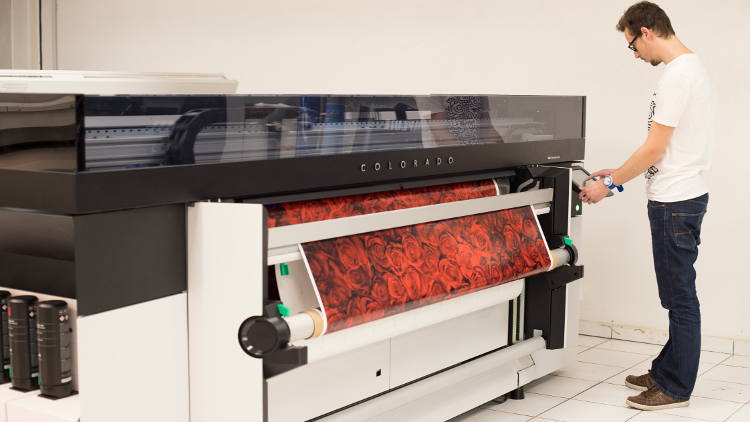 Poster Expo boosts firepower for exhibition graphics with high-speed Oce Colorado 1640.